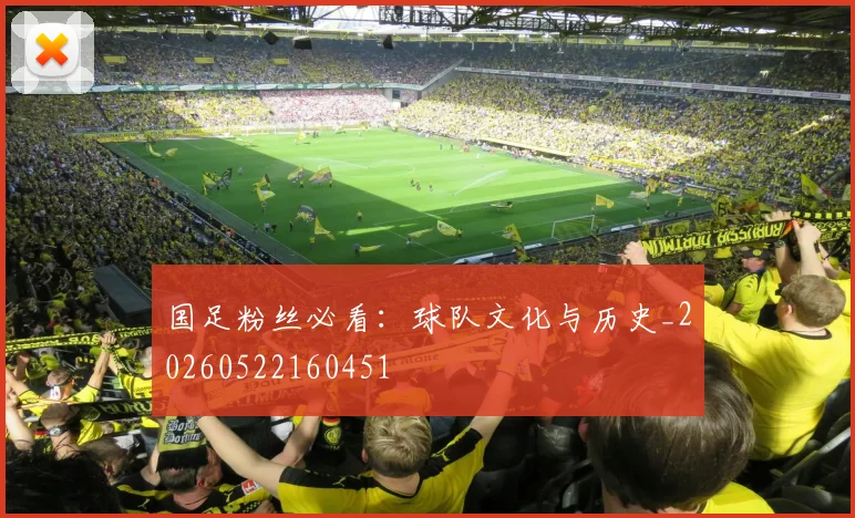 国足粉丝必看:球队文化与历史_20260522160451